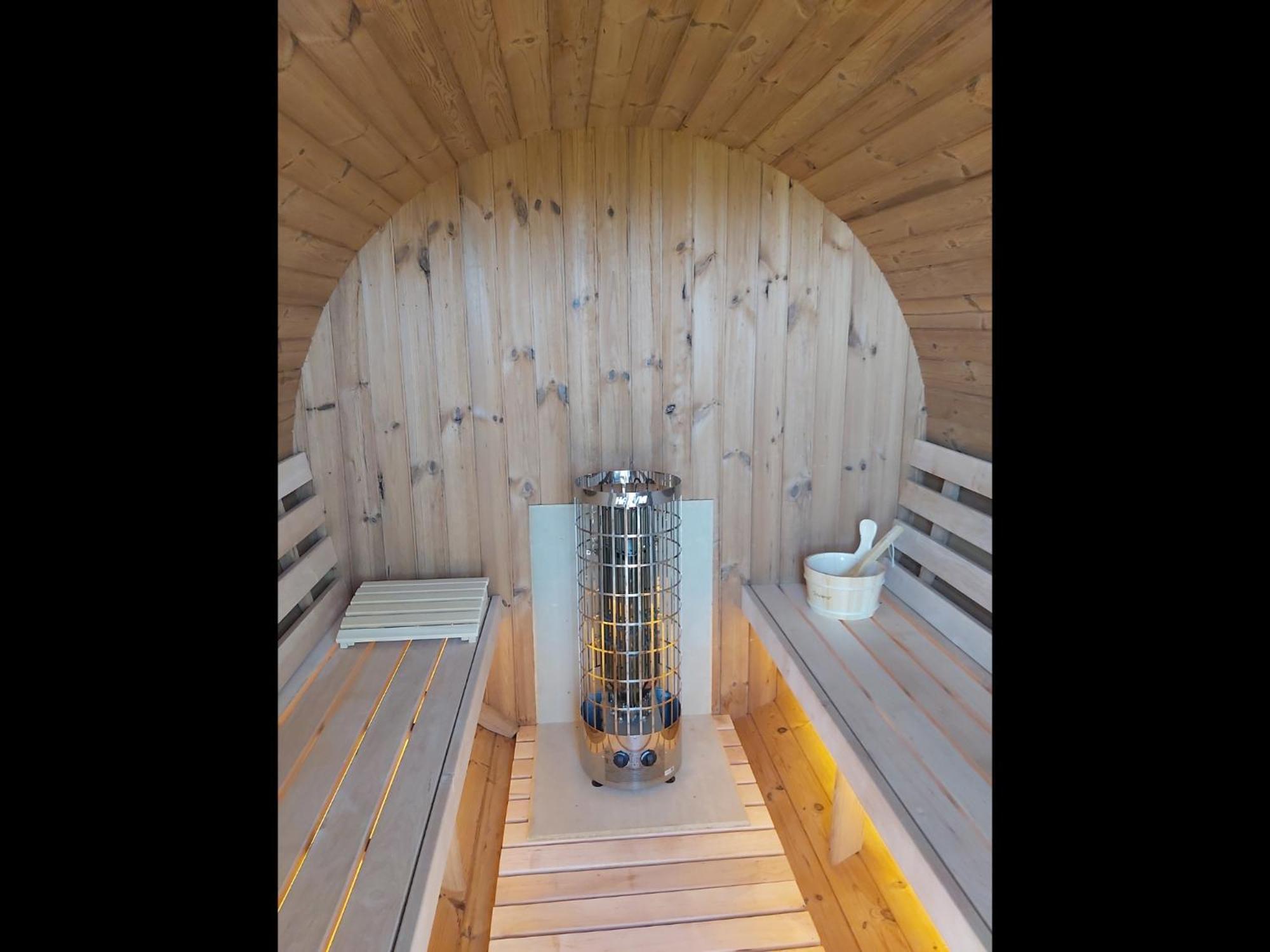 Neu! Ferienhaus Taja Niebuell Mit Sauna Exterior photo